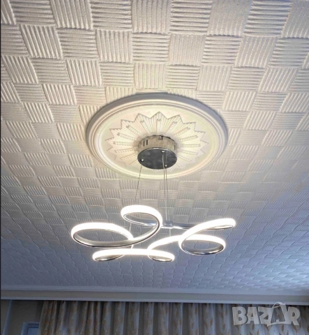 Лед /LED полилей с дистанционно, снимка 3 - Полилеи - 53598715