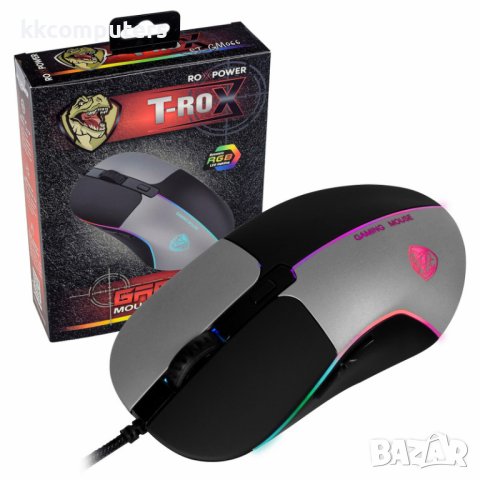 Гейминг мишка ROXPOWER T-ROX STGM066, снимка 1 - Клавиатури и мишки - 43820208