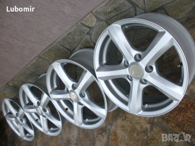 16 цола 5 х 112 мм 4 бр лети джанти - Gamma Germany ! - Vw,Audi,Seat,Skoda !, снимка 3 - Гуми и джанти - 53527154