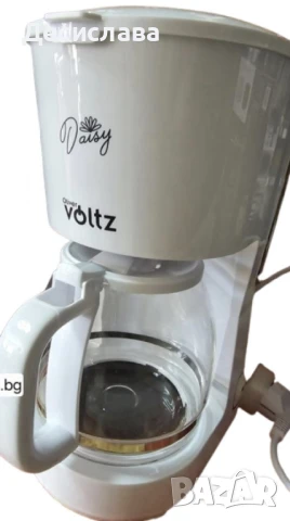 Кафемашина Oliver Voltz Daisy, 700W, 1.25 л, Светлинен индикатор, снимка 2 - Кафемашини - 50915678