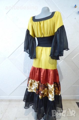 Детски костюм за ромски танци, снимка 5 - Детски рокли и поли - 51217913