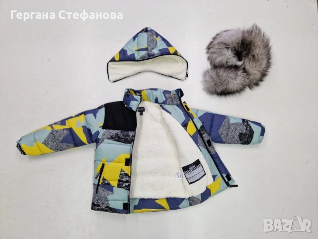 Нов модел!! Зимно яке с естествен пух  Фирма Деги Размери-86,92,98,104,110,116 Цена-80 лв, снимка 3 - Детски якета и елеци - 52459349
