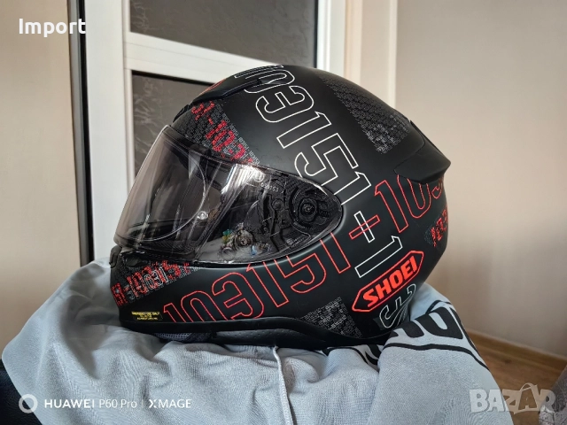 Каска за мотор SHOEI NXR Размер L , снимка 6 - Аксесоари и консумативи - 51702896