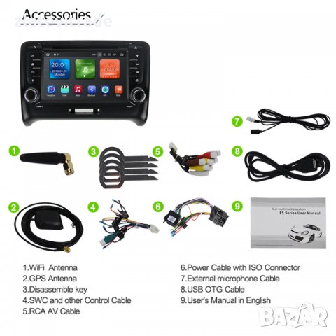 AUDI TT, TTS - Навигация мултимедия с андроид , 7079, снимка 17 - Аксесоари и консумативи - 29020427
