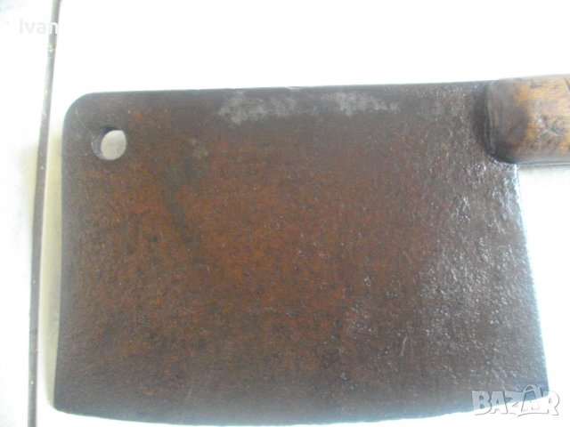 Български Стар Ръчно Кован Сатър 290мм/Стара Овощарска/Лозарска  Ножица 220мм-Ретро/Винтидж, снимка 4 - Други инструменти - 36952374