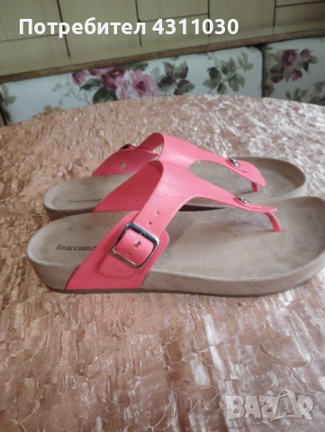 Нови дамски чехли Graceland между пръстите 42номер, снимка 2 - Чехли - 53366300