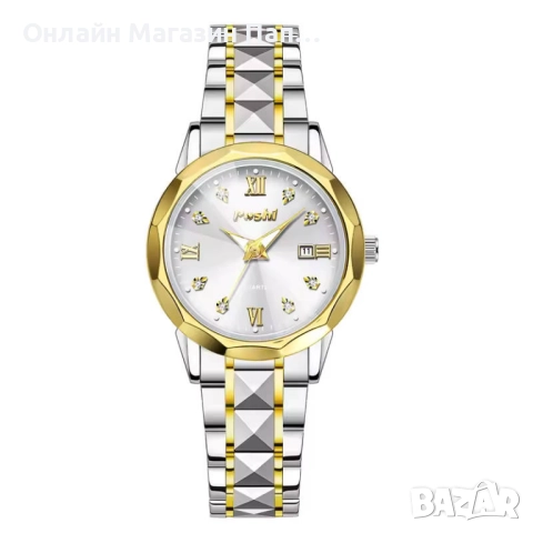 POSHI PS922 дамски кварцов часовник 30мм с календар. Цветови варианти, снимка 17 - Дамски - 52915175