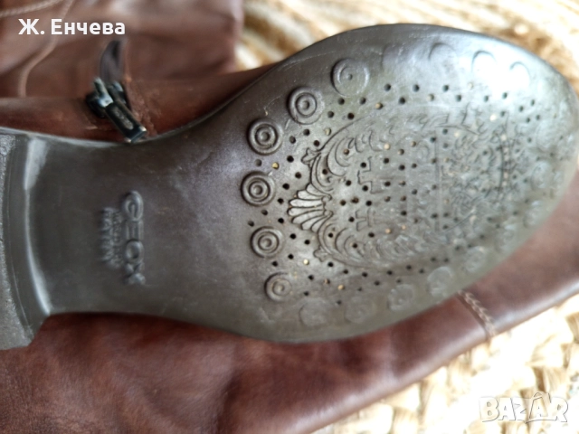 кафяви дамски ботуши, снимка 5 - Дамски ботуши - 52343971