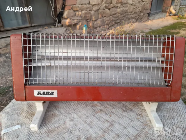 Стара отоплителна електрическа печка Елва, снимка 1