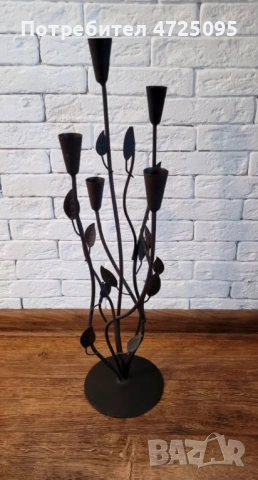 Свещник от ковано желязо