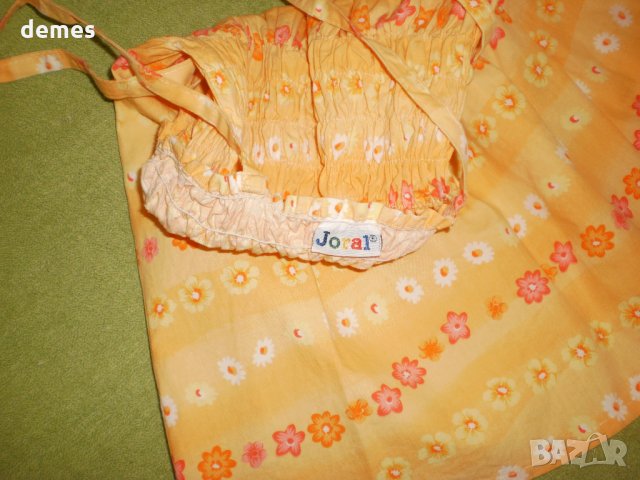  Детска рокля с презрамки за момиченце размер 92,, снимка 6 - Детски рокли и поли - 33434673