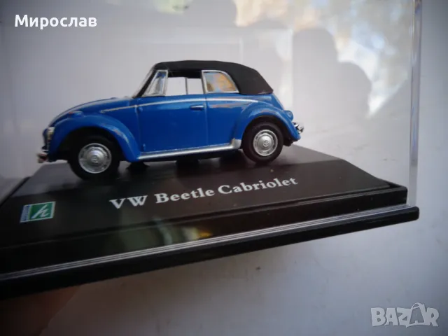 1:72 HONGWELL VW BEETLE ИГРАЧКА КОЛИЧКА МОДЕЛ, снимка 5 - Колекции - 47800738