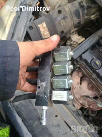 LPG ГАЗОВ ИНЖЕКЦИОНЕН РЕЙКА KME ИНЖЕКТОРИ 95079 67R-014303