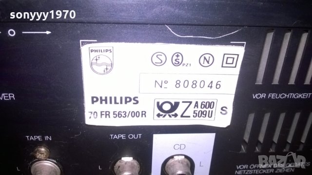 philips fr563 receiver/amplifier-внос швеицария, снимка 10 - Ресийвъри, усилватели, смесителни пултове - 26242040