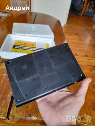 Стар електронен Английско Турски речник,преводач Compu-Dict, снимка 4 - Антикварни и старинни предмети - 53596905