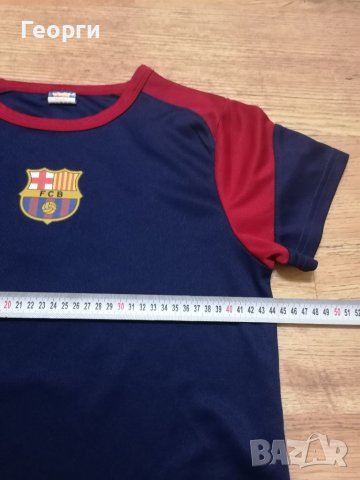 Детска футболна фланелка Barcelona , снимка 3 - Тениски - 37301306