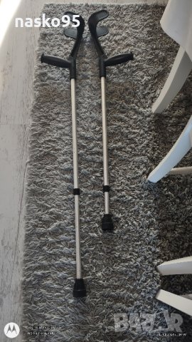 Алуминиеви олекотени патерици , снимка 3 - Патерици - 43861577