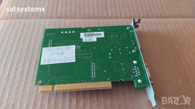 PCI Graphics Card Wincor Nixdorf 1750089444 4MB PLink-LCD-Controller Card, снимка 8 - Видеокарти - 51753803