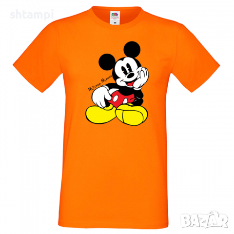 Мъжка тениска Mickey Mouse 1 Подарък,Изненада,Рожден ден, снимка 6 - Тениски - 36576212