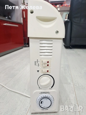 Електрически подов конвектор с 3степени ,вентилатор и таймер- EASY HOME/2000w/, снимка 3 - Радиатори - 53009671