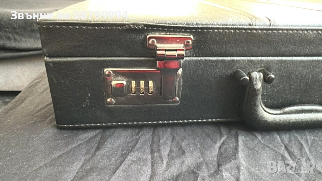 Кожен бизнес куфар, снимка 2 - Куфари - 52868999