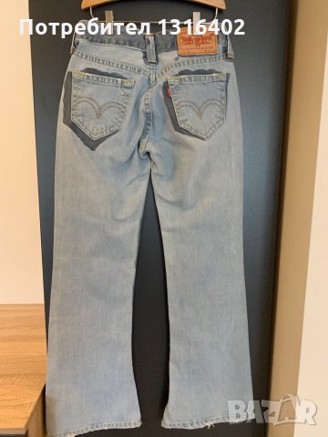 Ефектни дамски дънки Levis, eur28, снимка 5 - Дънки - 33047064