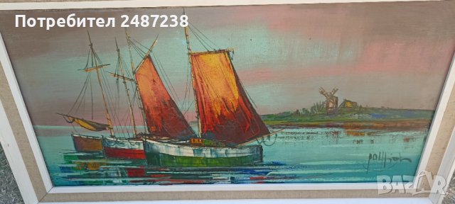 Картина с морска тематика, снимка 2 - Картини - 37751796