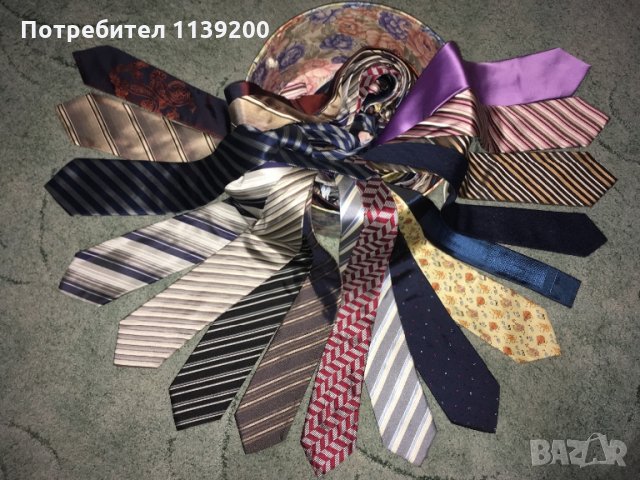 луксозни вратовръзки 15бр Kenzo Azzaro Zara Les Shadoks Burton Dupont 