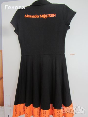 Дамска рокля "Alexander McQueen", снимка 5 - Рокли - 37615211