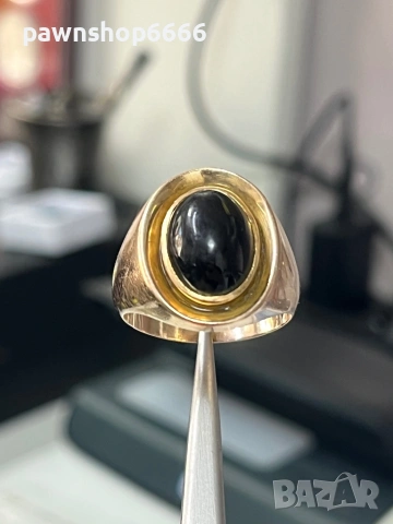 Златен пръстен 14 карата 12,90 грама , снимка 5 - Пръстени - 53589308
