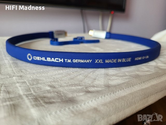 Oehlbach XXL Made in Blue High Speed HDMI Cable, снимка 7 - Ресийвъри, усилватели, смесителни пултове - 43377645