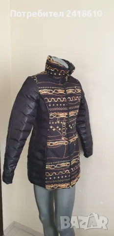 Versace VERSUS Gianni Versace Womens Long Down Jacket Size 44/ M- L ОРИГИНАЛ! Дамско пухено яке Двул, снимка 10 - Якета - 49388887