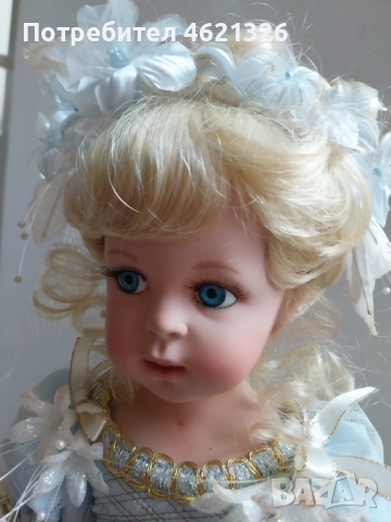 Порцеланова кукла Пепеляшка от галериите Ashton-Drake колекционерска, снимка 8 - Колекции - 52031977