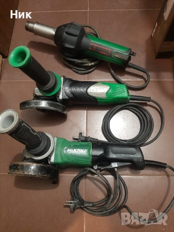 Ъглошлайфи и пистолет LEISTER