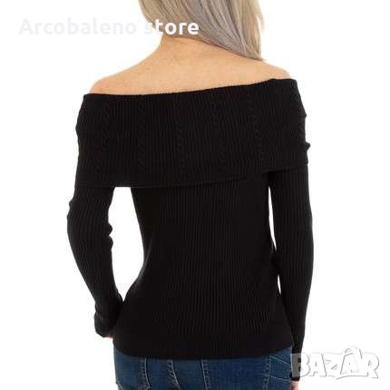 Ликвидация! Дамски плетен пуловер, 3цвята , снимка 8 - Блузи с дълъг ръкав и пуловери - 35180577