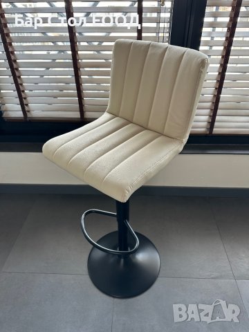 Бар стол Рим black mate, снимка 2 - Столове - 43171206