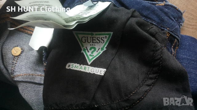 GUESS Skinny MID Curve X Stretch Womens Jeans Размер 26 дамски еластични дънки 3-67, снимка 15 - Дънки - 53209833