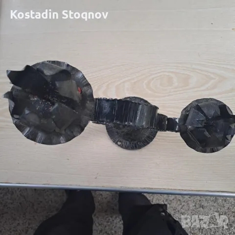Железни декоративни   свещници, снимка 5 - Декорация за дома - 30100427