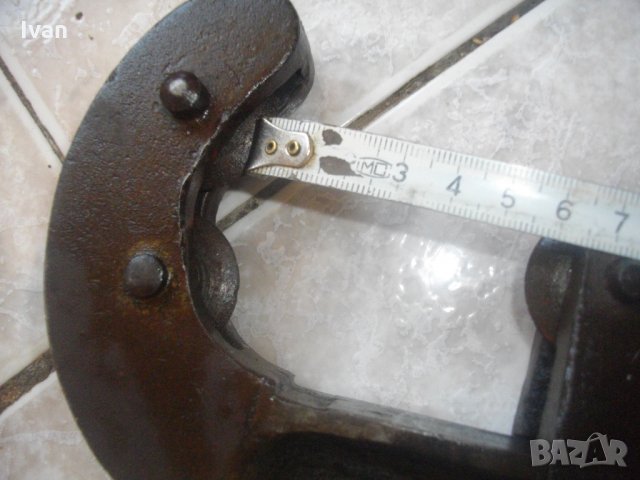 Голям Тръборез-с 3 Резеца-Английски-До 60 мм Захват-BARNS №2, снимка 12 - Други инструменти - 33568984