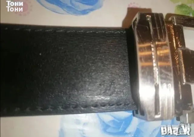 JACK and JONES Оригинал Нов Мъжки Колан Изцяло от Естествена Кожа 120см , снимка 3 - Колани - 49609929