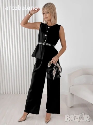 Елегантен дамски комплект от две части KASTILLA, 2цвята , снимка 10 - Комплекти - 50931720