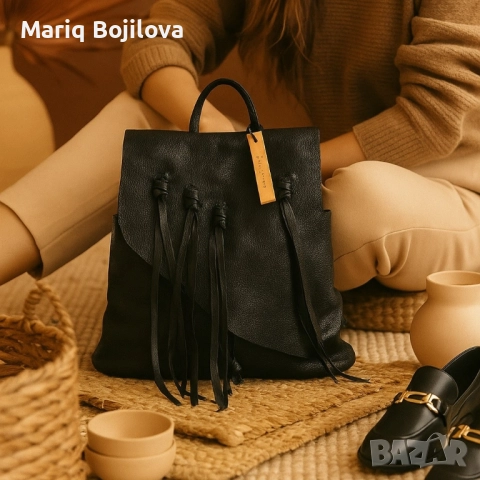 Висококачествена раница с асиметричен дизайн и много пространство