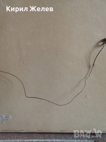 СТАР ГОБЛЕН - АНГЕЛ АРХАНГЕЛ РЕЛИГИЯ МНОГО КРАСИВ в ДЪРВЕНА РАМКА 30912, снимка 6 - Гоблени - 37791573