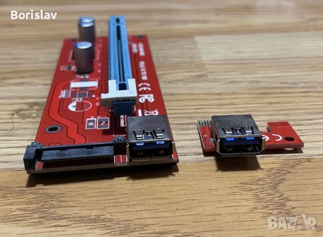 PCIE Extenders, USB Risers, Екстендери, Рейзери, снимка 2 - Други - 52249677