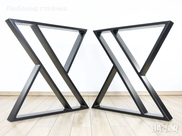 Метални крака за маса, трапезна маса, холна маса, бюро, снимка 5 - Маси - 47691667