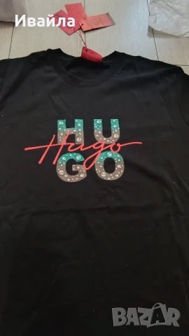 Hugo нова тениска с щампа нов модел