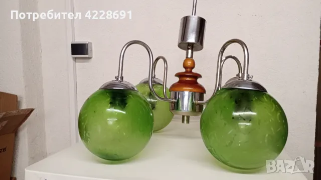  Ретро нощна лампа , снимка 4 - Полилеи - 47596885