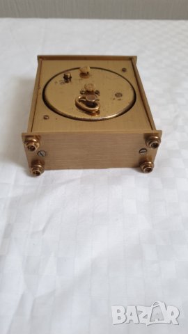 Настолен бронзов механичен часовник JAZ 1976 - 1978 година., снимка 8 - Антикварни и старинни предмети - 43527217