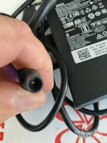 Оригинално зарядно за лаптоп DELL 19V, 6.7A, 130W, снимка 4 - Части за лаптопи - 52411096