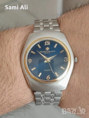Продавам кварцов (на батерия) часовник, който е тип Vacheron Constantin, снимка 3 - Мъжки - 51641809